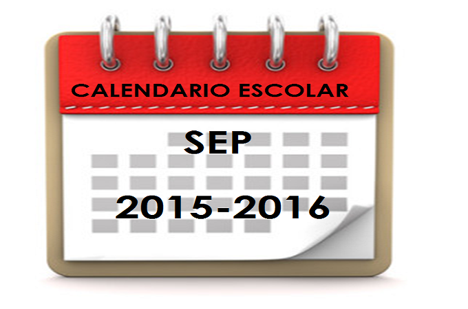 Calendario Escolar SEP 2105 - 2016